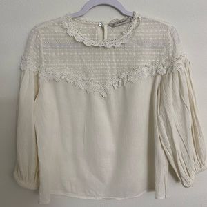 Beige blouse